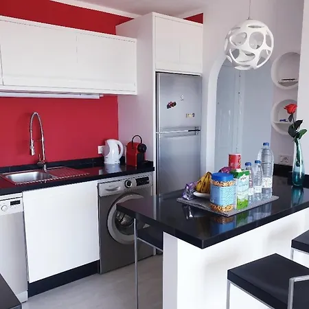 公寓 Luxus Ferienwohnung Meerblick